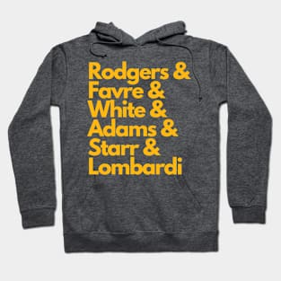 Green Bay Packers Legends T-Shirt Hoodie